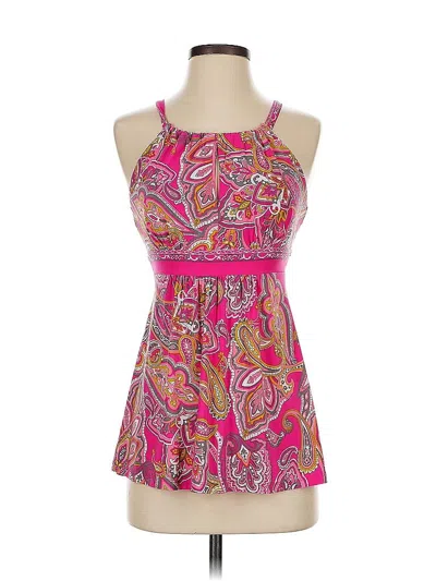 Pre-owned Inc International Concepts Cocktail Dress In Pink