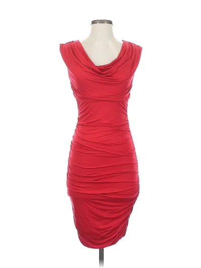Pre-owned Inc International Concepts Cocktail Dress In Red