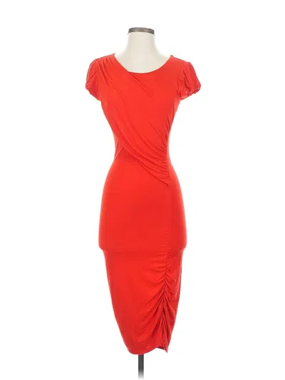 Pre-owned Inc International Concepts Cocktail Dress In Red