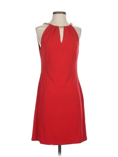 Pre-owned Inc International Concepts Cocktail Dress In Red