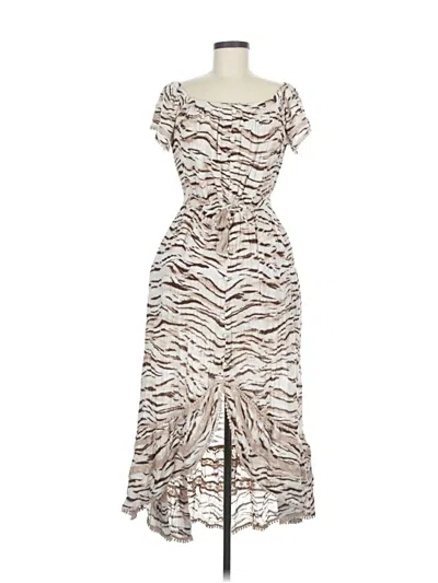 Pre-owned Inc International Concepts Cocktail Dress In White