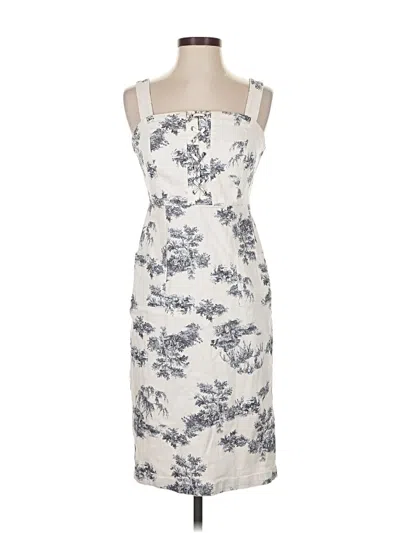 Pre-owned Inc International Concepts Cocktail Dress In White