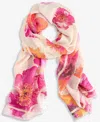 Inc International Concepts Deima Blooms Printed Wrap, Exclusively At Macy's In Med Pink