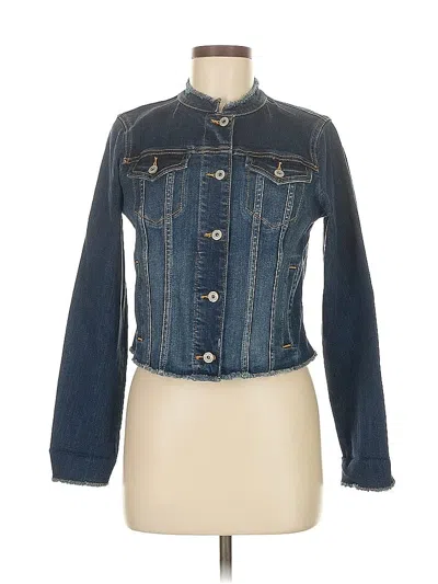 Pre-owned Inc International Concepts Denim Jacket In Blue