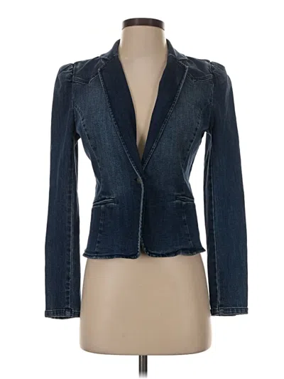 Pre-owned Inc International Concepts Denim Jacket In Blue