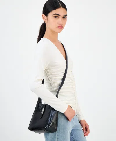 Inc International Concepts Dersi Glazed Crossbody, Exclusively At Macy's In White