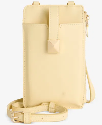 Inc International Concepts Devvi Phone Mini Crossbody, Created For Macy's In Double Cream