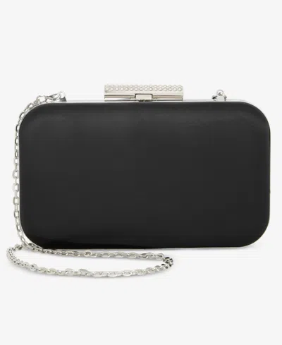 Inc International Concepts Doris Sparkle Mesh Pouch, Exclusively At Macy's In Black