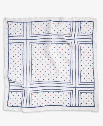Inc International Concepts Dot & Stripe Square Bandana, Macy's Exclusive In Multi