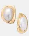 Inc International Concepts Faux-pearl Stud Earrings, Macy's Exclusive In Multi