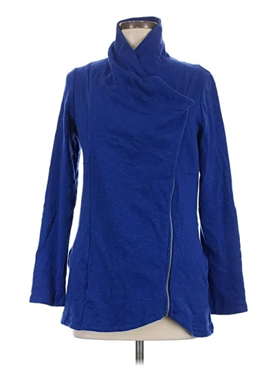 Pre-owned Inc International Concepts Fleece Jacket In Blue