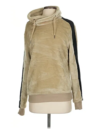 Pre-owned Inc International Concepts Fleece Jacket In Tan