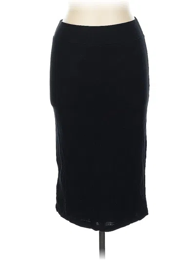 Pre-owned Inc International Concepts Formal Skirt In Black