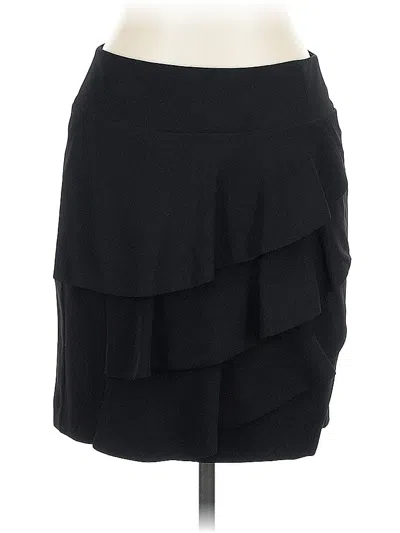 Pre-owned Inc International Concepts Formal Skirt In Black