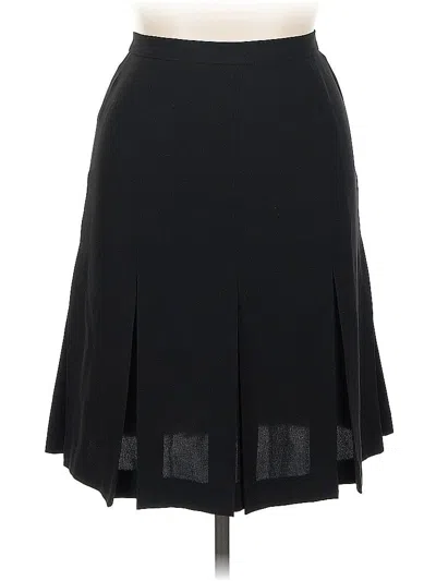 Pre-owned Inc International Concepts Formal Skirt In Black