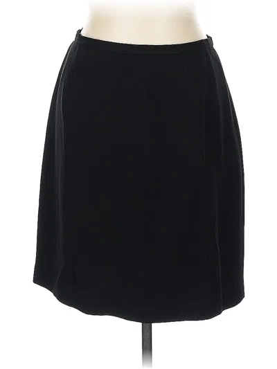 Pre-owned Inc International Concepts Formal Skirt In Black