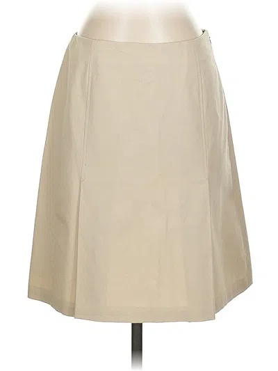 Pre-owned Inc International Concepts Formal Skirt In Brown