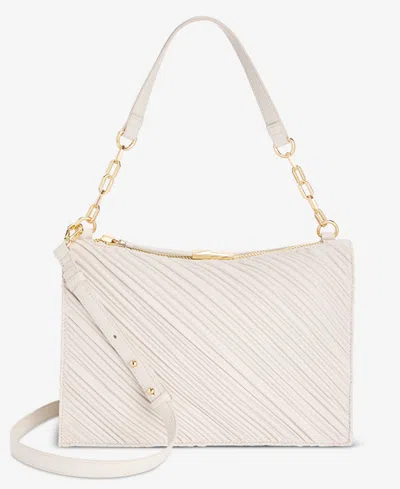 Inc International Concepts Fyonna Pleat Runching Handbag, Macy's Exclusive In White