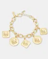 Inc International Concepts Geometric Charm Bracelet, Macy's Exclusive In Gold