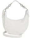 Inc International Concepts Giannaa Medium Stud Hobo In Vanilla