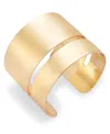 Inc International Concepts Gold-tone Double-row Cuff Bracelet, Exclusively At Macy's In Gold