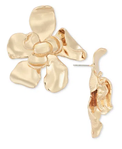 Inc International Concepts Gold-tone Flower Statement Stud Earrings, Exclusively At Macy's