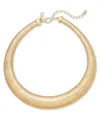 Inc International Concepts Gold-tone Omega Chain Collar Necklace, 17" + 3" Extender, Exclusively At Macy's In Gold