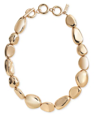 Inc International Concepts Gold-tone Sculptural Bead 19-1/2" All-around Necklace, Exclusively At Macy's
