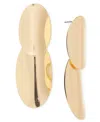 Inc International Concepts Gold-tone Sculptural Disc Drop Earrings, Exclusively At Macy's In Gold
