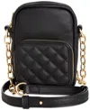 INC INTERNATIONAL CONCEPTS HADLI QUILTED ZIP AROUND CROSSBODY, CREATED FOR MACY'S