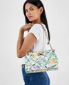 Inc International Concepts Harper Floral Medium Shoulder Bag, Exclusively At Macy's In Plia Garden