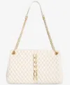 Inc International Concepts Harrper Aurora Quilted Shoulder Bag, Exclusively At Macy's In Hb Vanilla