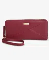 Inc International Concepts Hazel Zip-around Quilt Wristlet, Exclusively At Macy's In Red