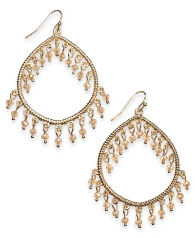 Inc International Concepts Inc Gold-tone Shaky Drop Earrings, Created For Macy's