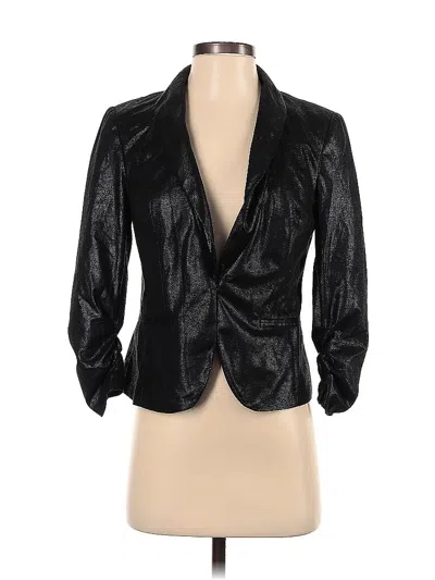 Pre-owned Inc International Concepts Jacket In Black