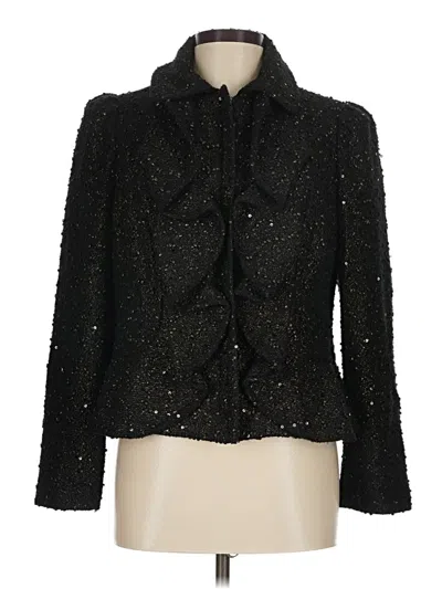 Pre-owned Inc International Concepts Jacket In Black