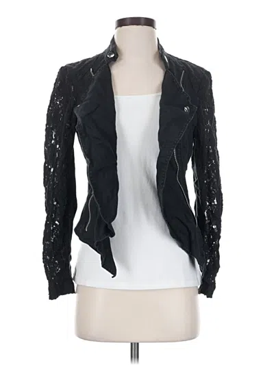 Pre-owned Inc International Concepts Jacket In Black
