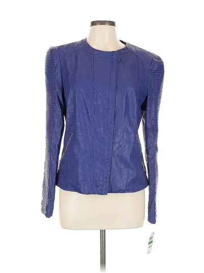 Pre-owned Inc International Concepts Jacket In Blue