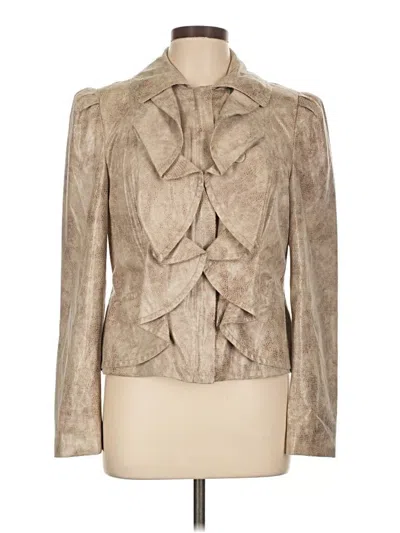 Pre-owned Inc International Concepts Jacket In Brown