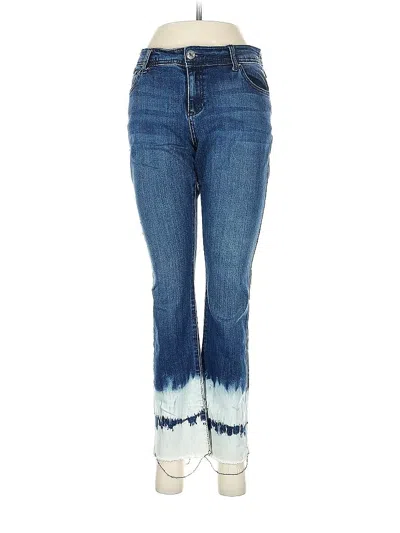 Pre-owned Inc International Concepts Jeans In Blue