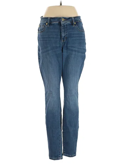 Pre-owned Inc International Concepts Jeans In Blue