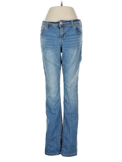 Pre-owned Inc International Concepts Jeans In Blue