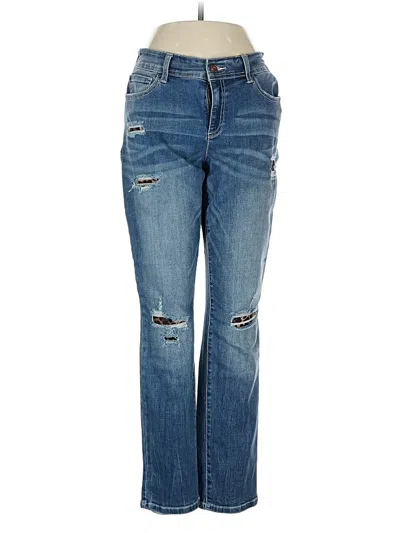 Pre-owned Inc International Concepts Jeans In Blue