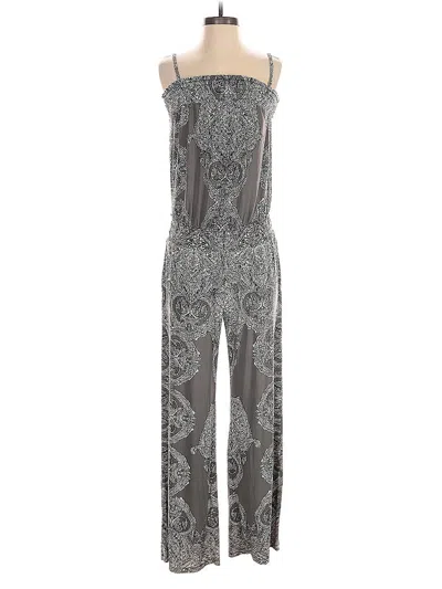 Pre-owned Inc International Concepts Jumpsuit In Gray