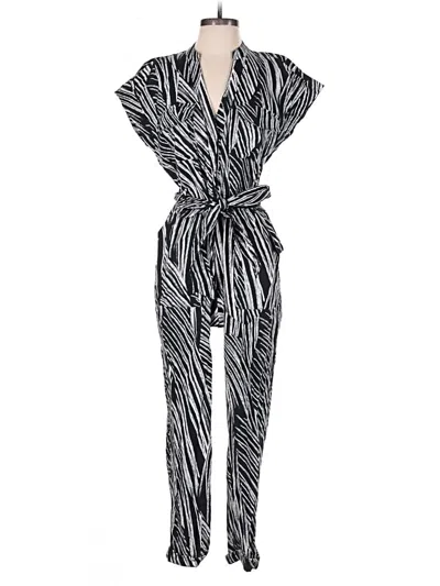 Pre-owned Inc International Concepts Jumpsuit In Silver