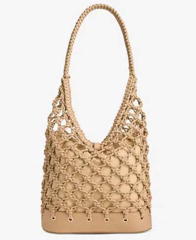 Inc International Concepts Kahtt Macrame Hobo Bag, Exclusively At Macy's