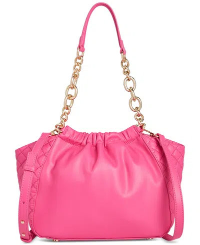 Inc International Concepts Kemah Chain Medium Satchel, Created For Macy's In Pink Glam