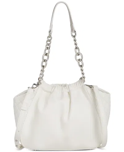 Inc International Concepts Kemah Chain Medium Satchel, Created For Macy's In White