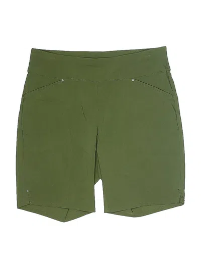 Pre-owned Inc International Concepts Khaki Shorts In Green