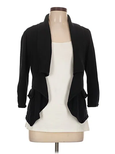 Pre-owned Inc International Concepts Kimono In Black